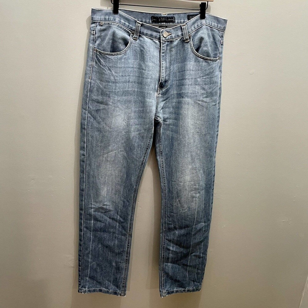 Paper Denim and Cloth PD&C denim jeans Men size 36 x 32 light wash slim straight